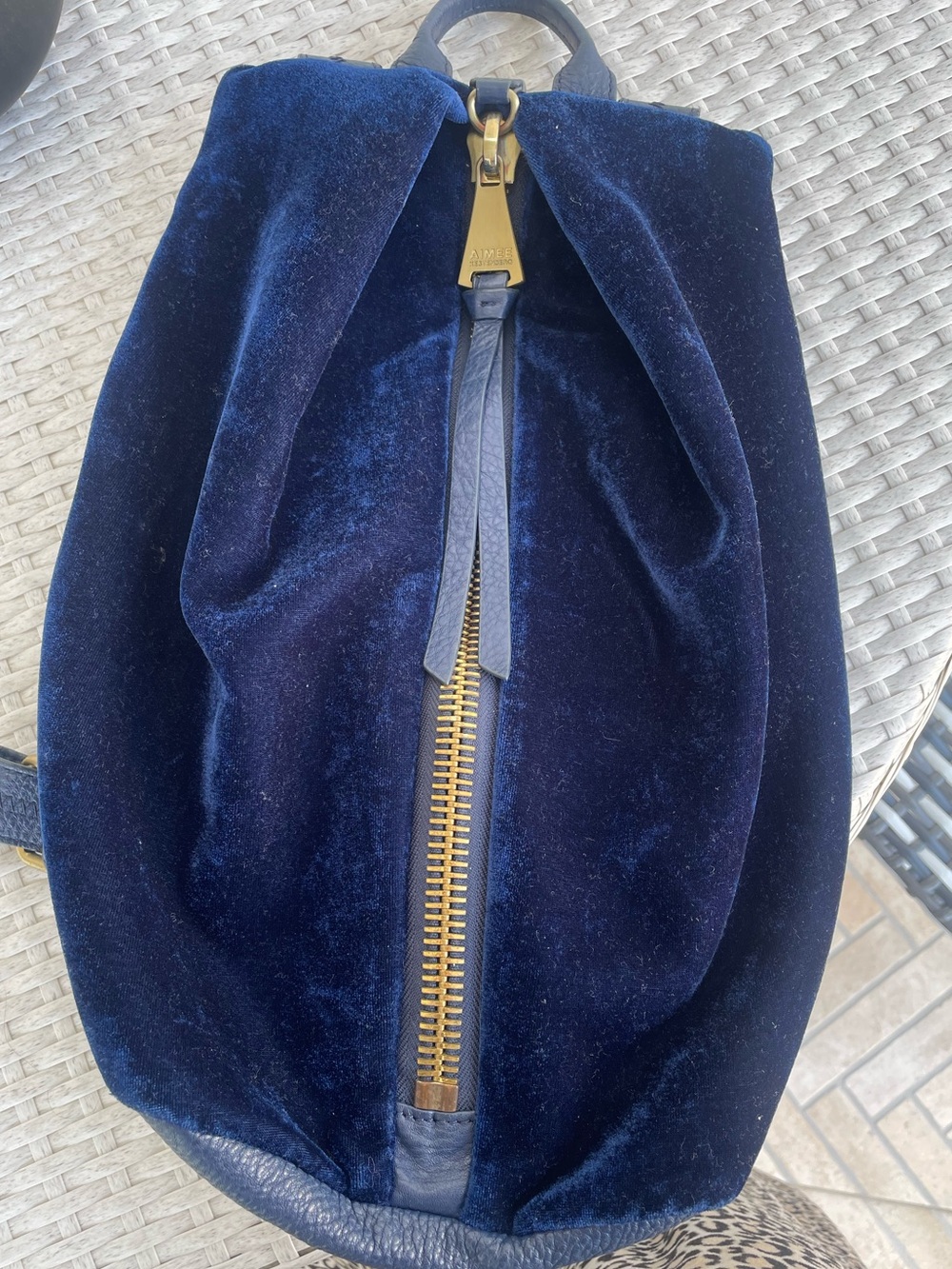 aimee kestenberg Backpack with Gold Hardware